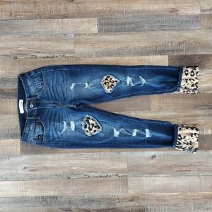 Kancan Leopard Jeans